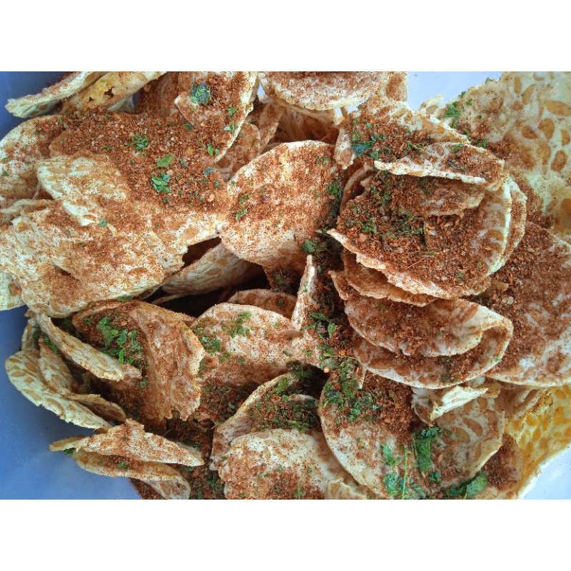 

KRIPIK TEMPE Pedes Daun Jeruk@250gram