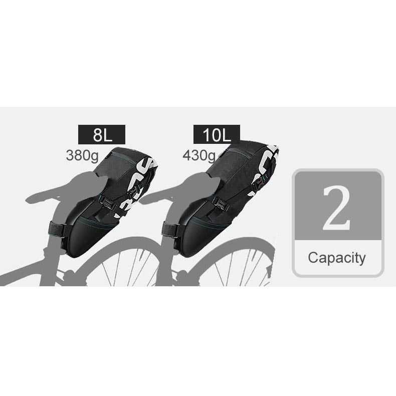 GIJ -Tas Sadel Sepeda Bicycle Waterproof Bag