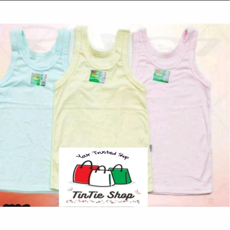Singlet kaos dalam anak warna Agree kids 5 - 12   tahun