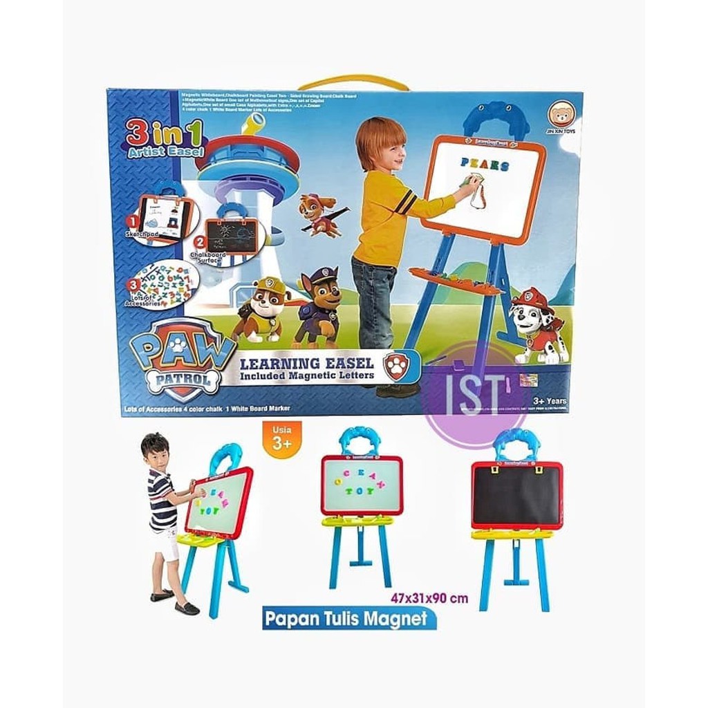 

Jual Learning Easel Paw Patrol 3 in 1 No 3660A Murah