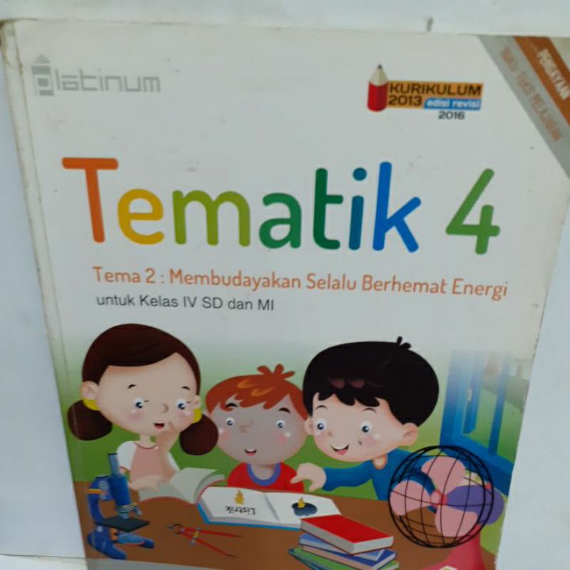 

Tematk 4 Membudayakan selalu Berhemat Energi kls 4 SD