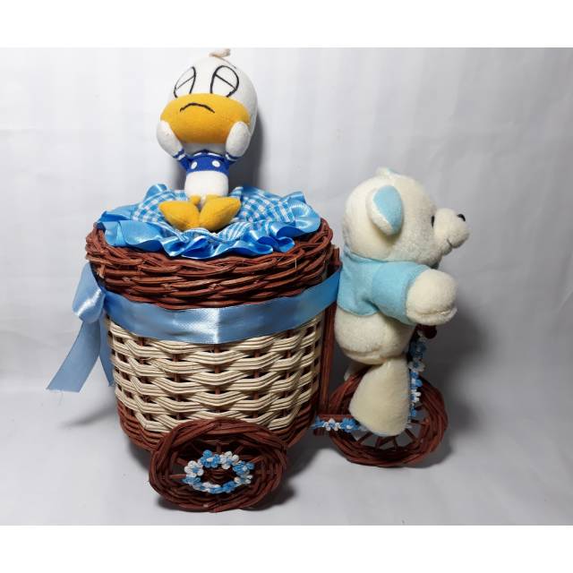 Donal Bebek Donald Duck Mainan Tissue Box
