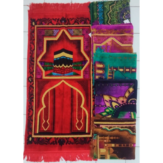 Sajadah Midi Tebal Bludru