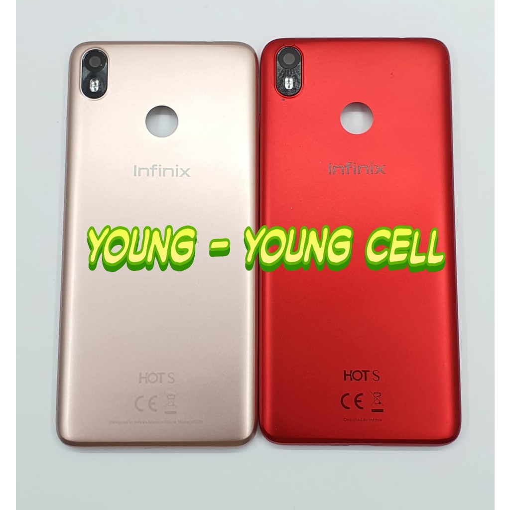 BACKDOOR / BACK COVER / TUTUP BELAKANG / BATERAI INFINIX X573 / INFINIX HOT S3 ORIGINAL OEM