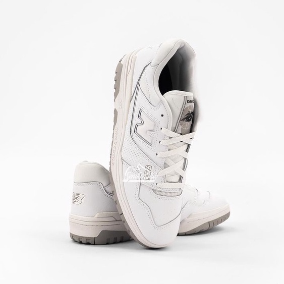 New Balance 550 Triple White Grey Men