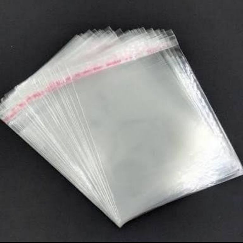 PLASTIK OPP UKURAN 10x10 - 16x16