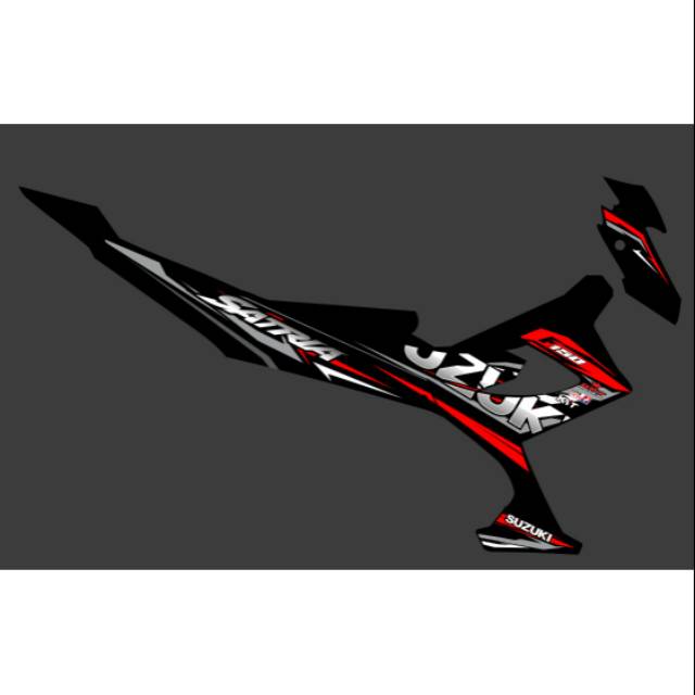 Striping custom satria Fu Facelift