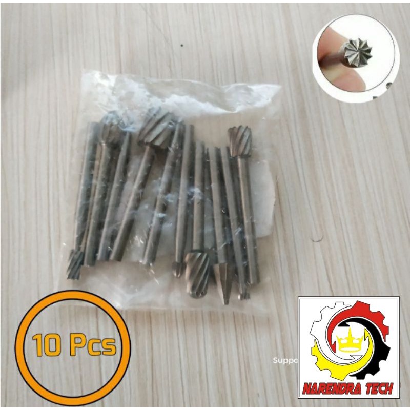 mata mini grinder cuner kayu mata ukir kayu 10 pcs