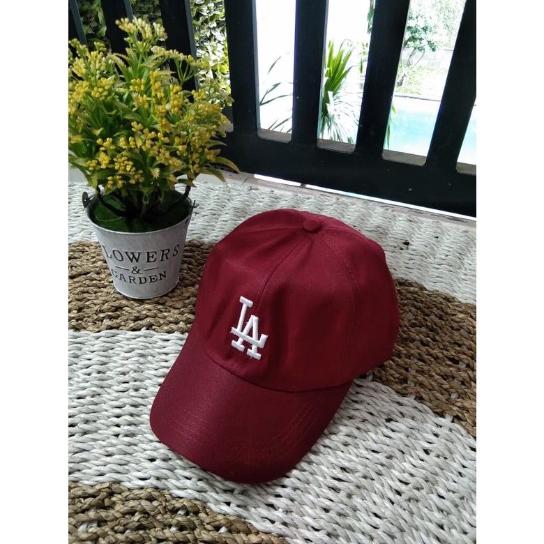 Topi Baseball LA Ring Belakang Unisex