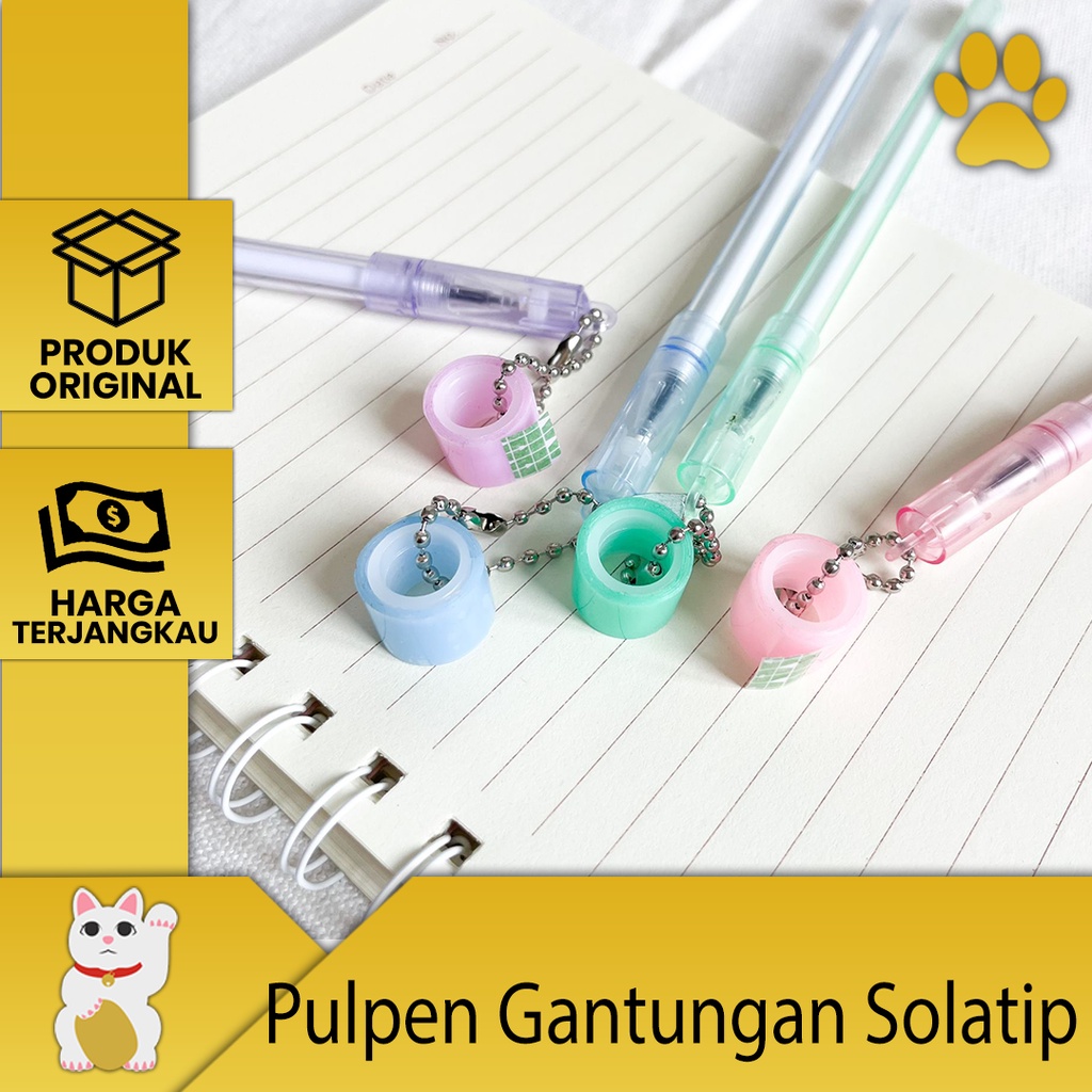 

[Luckyfortuna88] pulpen gantungan solatip pen gantungan solatip perlengkapan alat tulis perlengkapan kantor alat tulis kantor alat tulis sekolah
