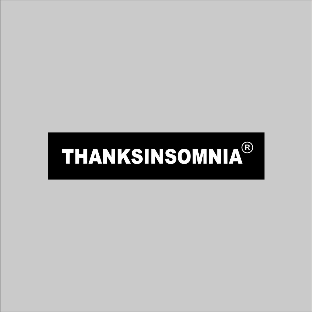 

Stiker Sticker Distro Brand Case Phone Logo Thankinsomnia BLACK Band Aesthetic Grosir Murah Pop Art Clothing Basic Daily Tumblr Laptop Motor Helm HP Casing Striping Tempel Label Merk Dinding Graftac Vinyl High Quality decal