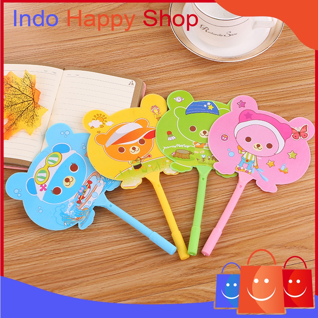 

⭐️ ⭐️Pulpen Kipas Karakter Pena Kipas Souvenir Lucu Import