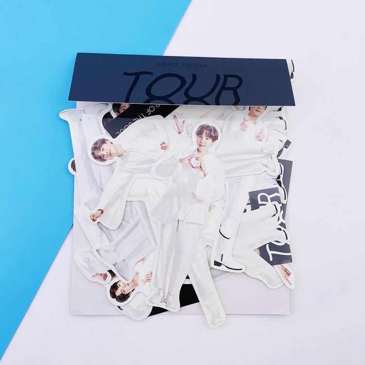 [BS] BISA COD Sticker BTS BT21 Tour Map Of the Soul Stiker KPOP - KP512