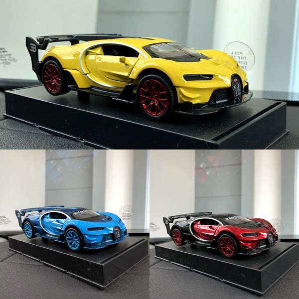 Pajangan BUGATTI VISION GRAN TURISMO Miniatur Parfum Parfume Pewangi Mobil