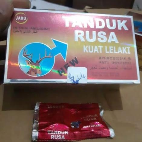 Kapsul Tanduk Rusa New Asli Original Obat (Kuat) Herbal Murah
