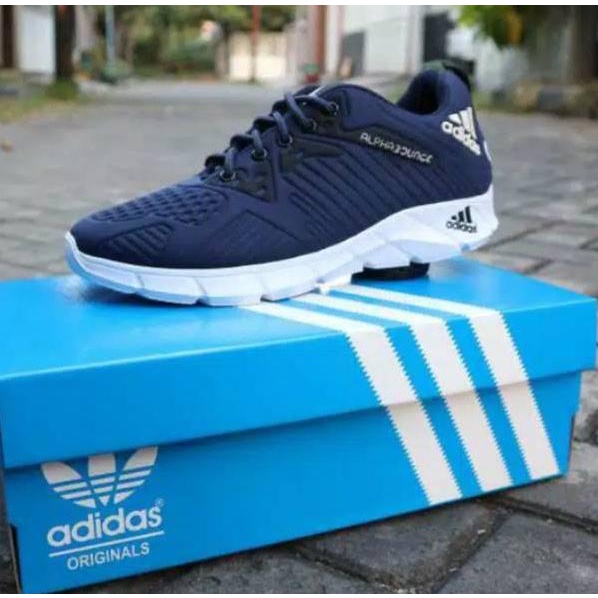 [KODE HNM9V] Sepatu olahraga pria wanita adidas alpabn grade original Sneakers running dan sekolah C