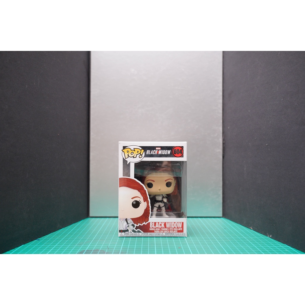 Funko POP Marvel Black Widow (Movie) - Black Widow in White Suit #604