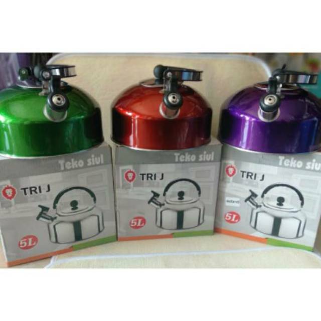 Teko siul stenlis 5 liter / teko masak air bunyi