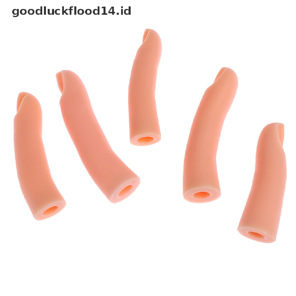 [OOID] 5Pcs/set Nail Art Trainer Practice Training Finger Model Acrylic Gel Salon Tools ID