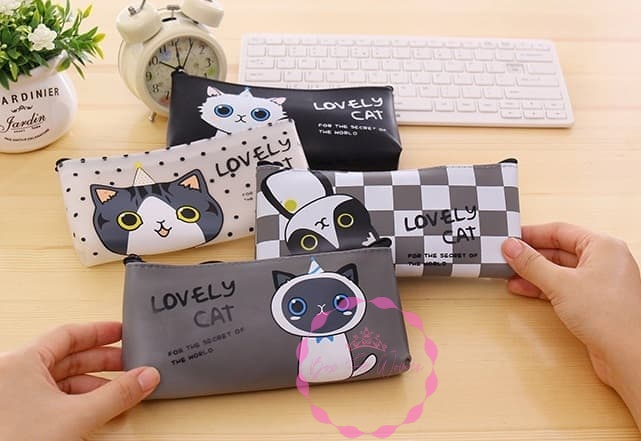 

Tempat Pensil Lucu Cute Cat Pencil Cae