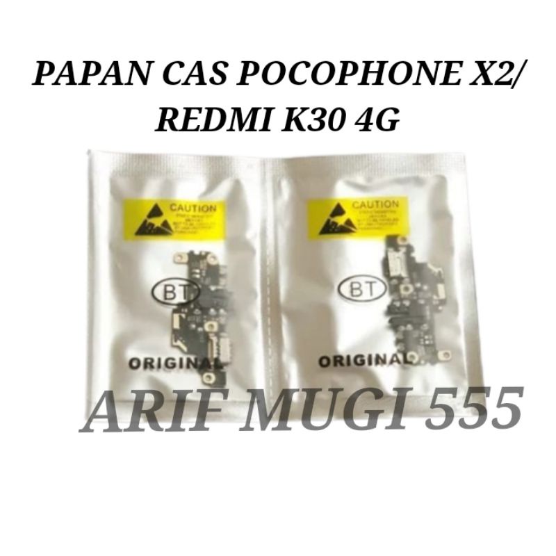 Flexible Flexible Cas Konektor Conektor Charger Xiaomi Pocophone X2/Xiaomi Redmi K30 4G Mic Original