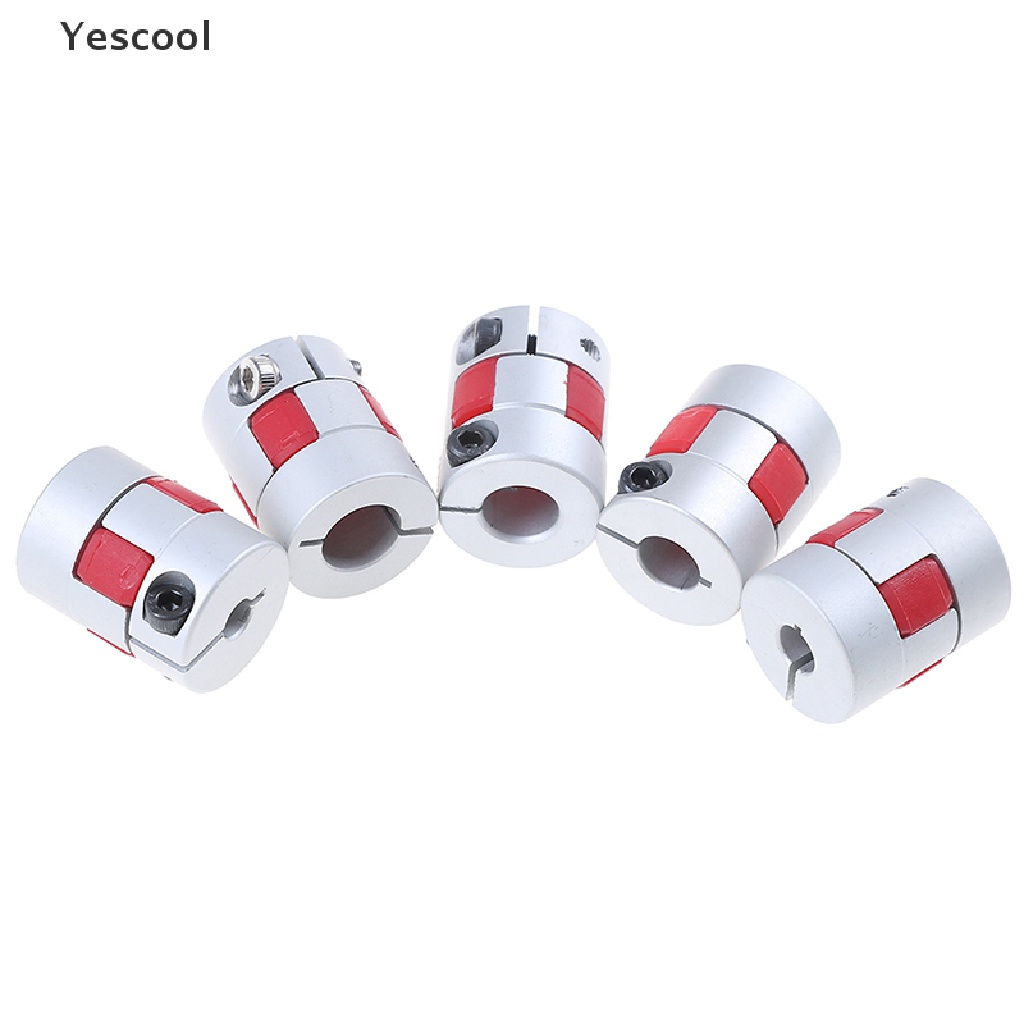 Yescool coupler motor stepper D20L25 flexible 5-10mm Bahan CNC