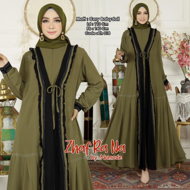 gamis kode 018 ori zhafrana