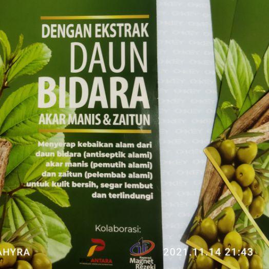 zizi sabun bidara bodywash extrak daun bidara 450 ml