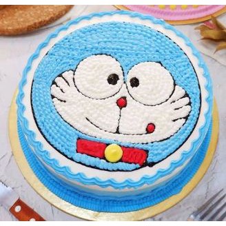 

Kue Ulang Tahun Ultah - Doraemon Senyum Lemon Cake 1 - Free Krtu Ucpn