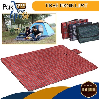 Matras Tikar Tiker Piknik Lipat 150 X 180Cm Foldable Traveling Camping