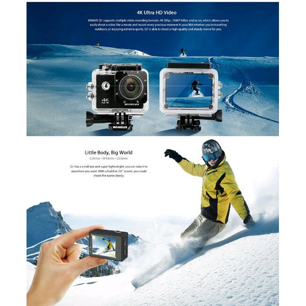 Termurah               Termurah Wimius Action Camera Sport 4k So64