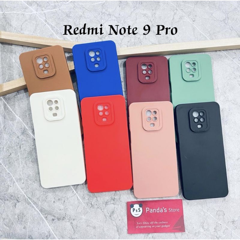 Softcase Pro Camera Redmi Note 9 Pro Candy Case Full Color 3D Silikon TPU