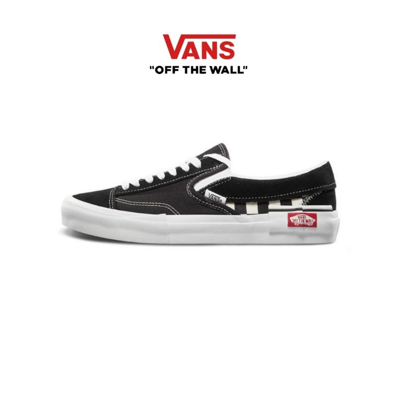 Vans Slip On Cut And Paste Black White Original