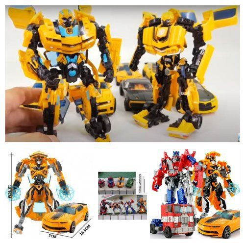 Mainan Robot Action Figure Transformer Bumble B Yellow OMTHP6YL 111