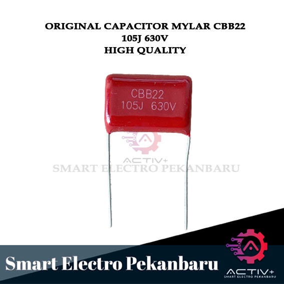 ORIGINAL CAPACITOR MYLAR 105J 630V 1uF CBB22 Capasitor 105 630V Cbb22 1Uf 1 UF 105 j 630 V Kapasitor