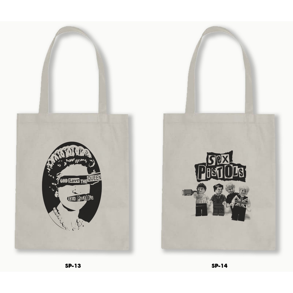 TOTE BAG BLACU - SEX PISTOLS .01