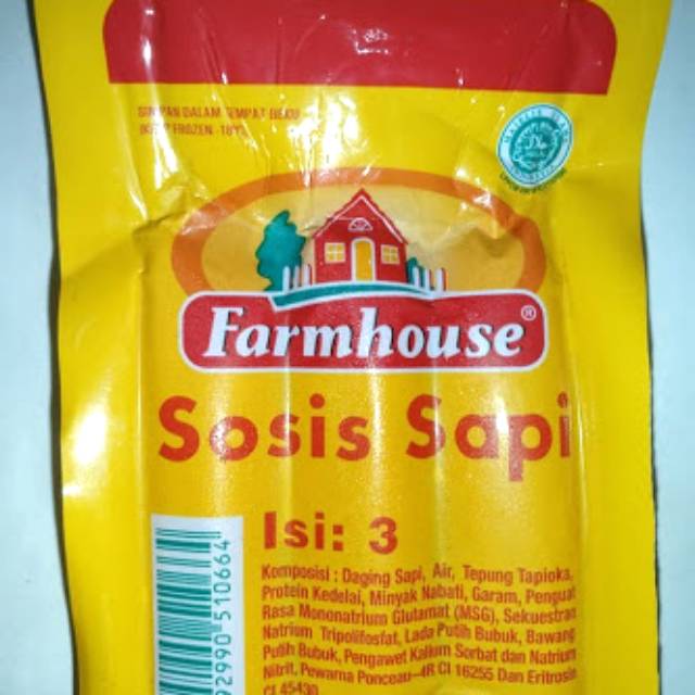 Farmhouse ~ Sosis sapi 3 pcs