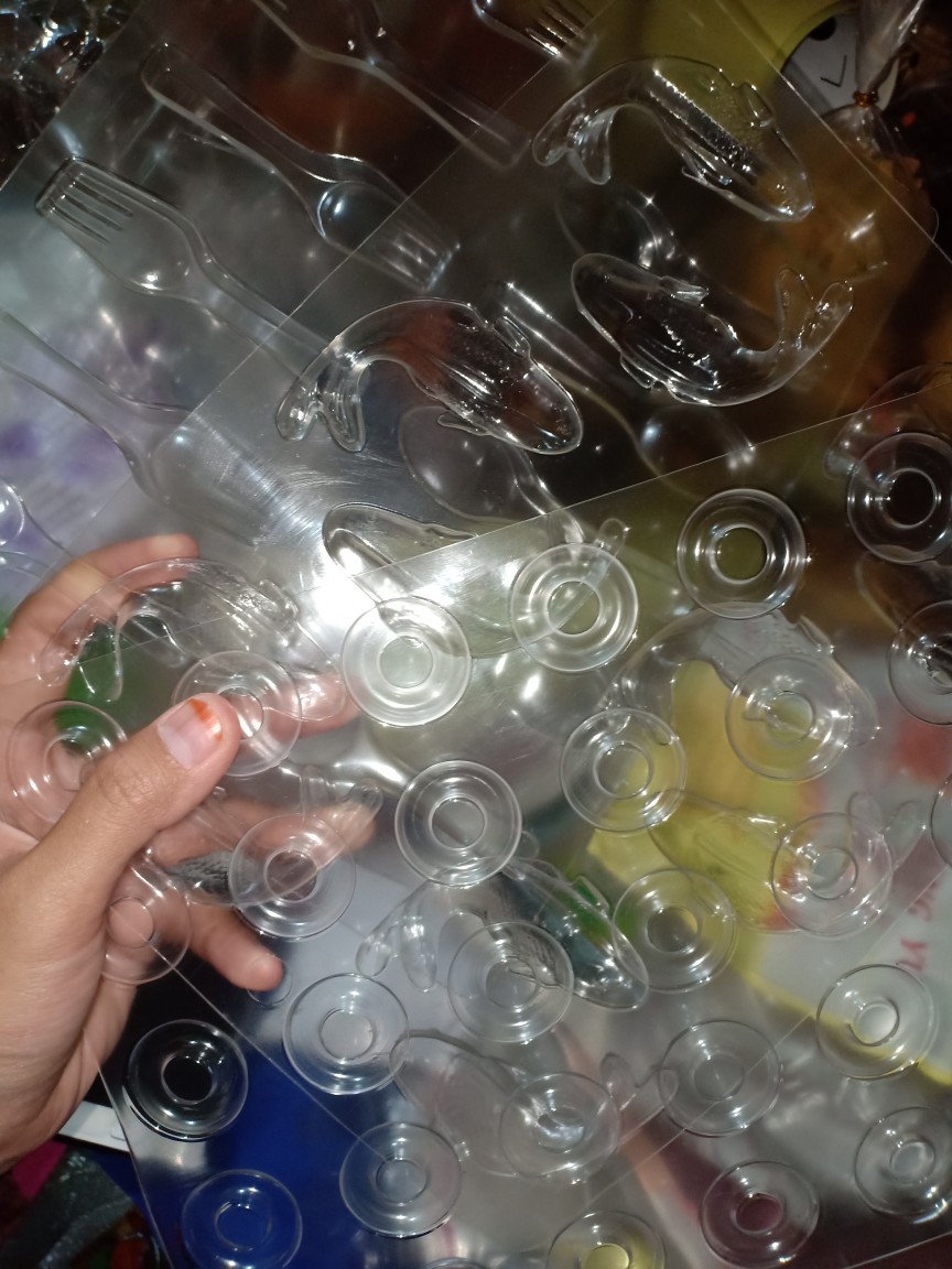 Cj Cetakan Coklat Cokelat Craft Koi Plastik 12 Cav