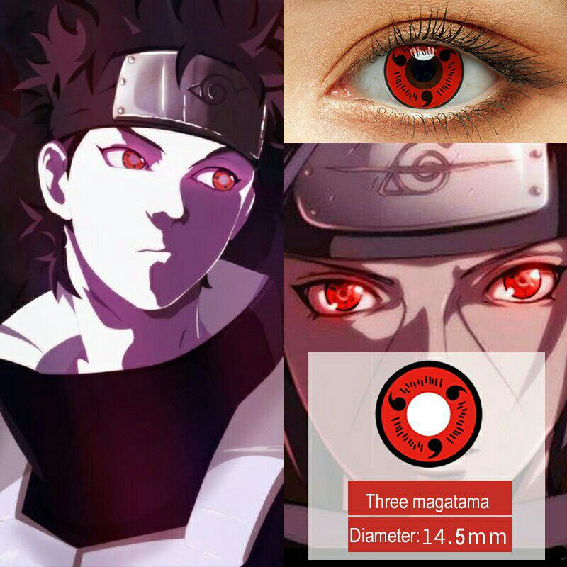 SOFTLENS COSPLAY HALLOWEEN NARUTO ANIME MANGA ZOMBIE