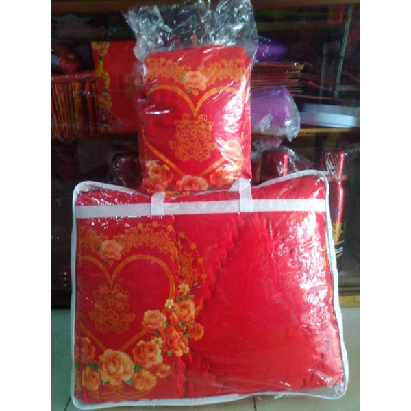 Sprei RUMBAY+Bedcover Chinese Wedding