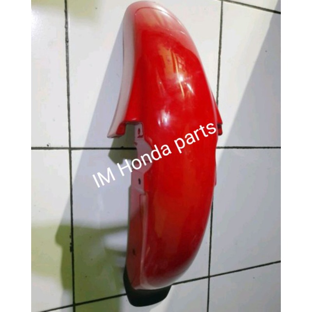 spakbor depan Honda Megapro lama Tiger lama 2000 lawas merah cabe