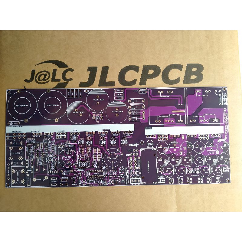 PCB SMPS FULLBRIDGE PFC DUAL OUT 6kw