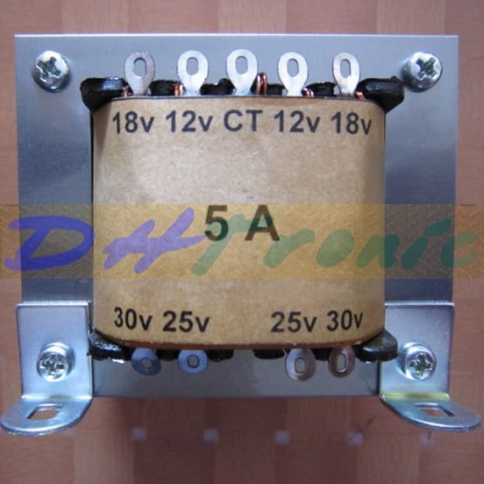 Trafo Tronic 5A seri TR20A CT-30V Transformer CT 5 Ampere Sedang Amplifier Tembaga Asli Trafo