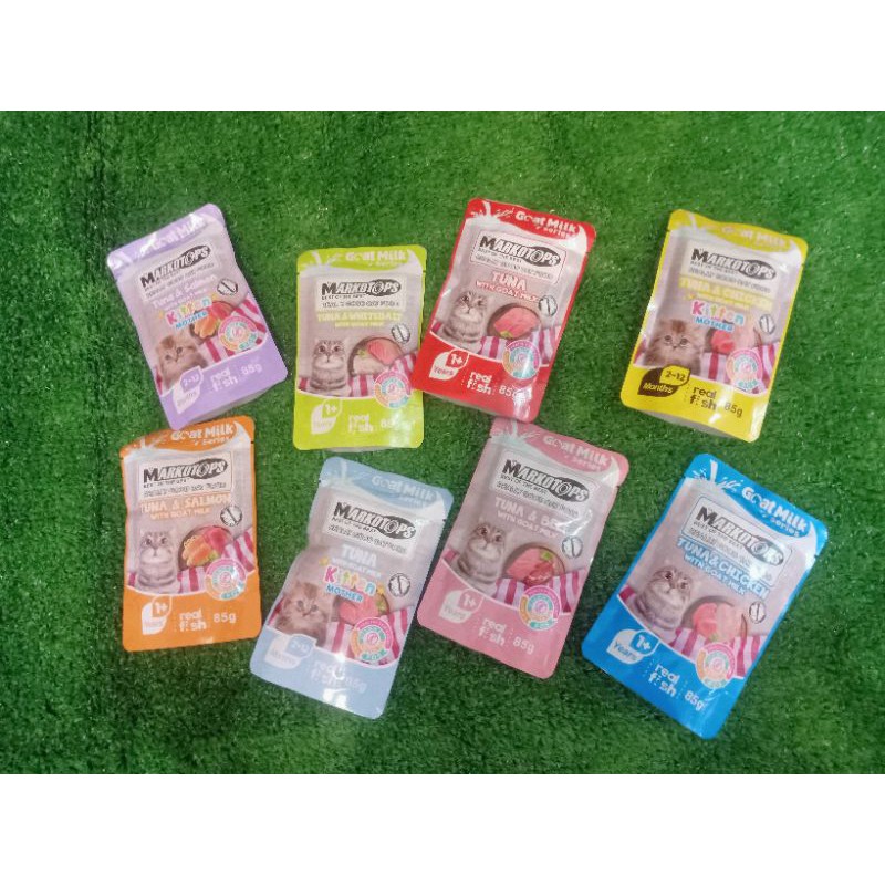 Markotops Wet Cat Food 85gr / Makanan Kucing Markotop Pouch 85gr / Markotops Wet 85gr