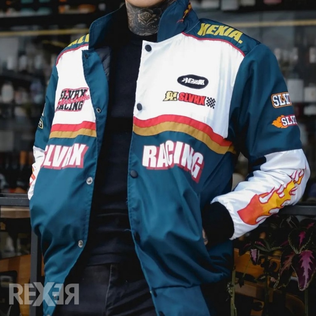 Jaket Motor Nascar Salvio Hexia Riderboy