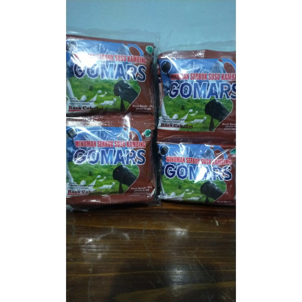 

Susu Gomars Coklat sachet