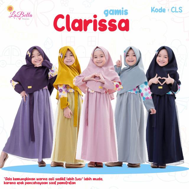 Gamis Anak Labella Clarissa