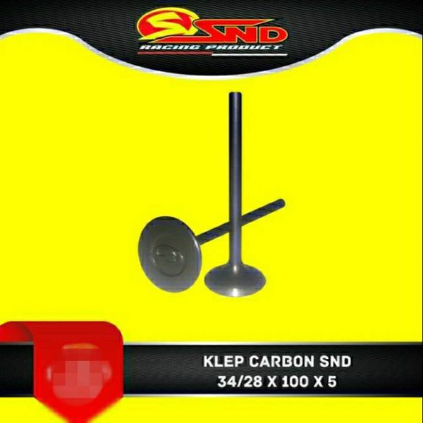 Klep Carbon 34 28 X 100 X 5 SND