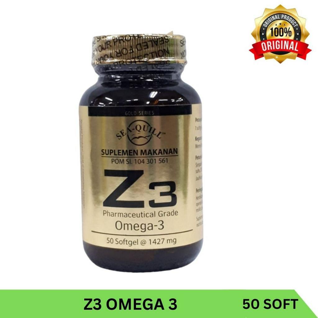 Sea Quill Z3 Pharmaceutical Grade Omega 3 Suplemen Kesehatan Jantung