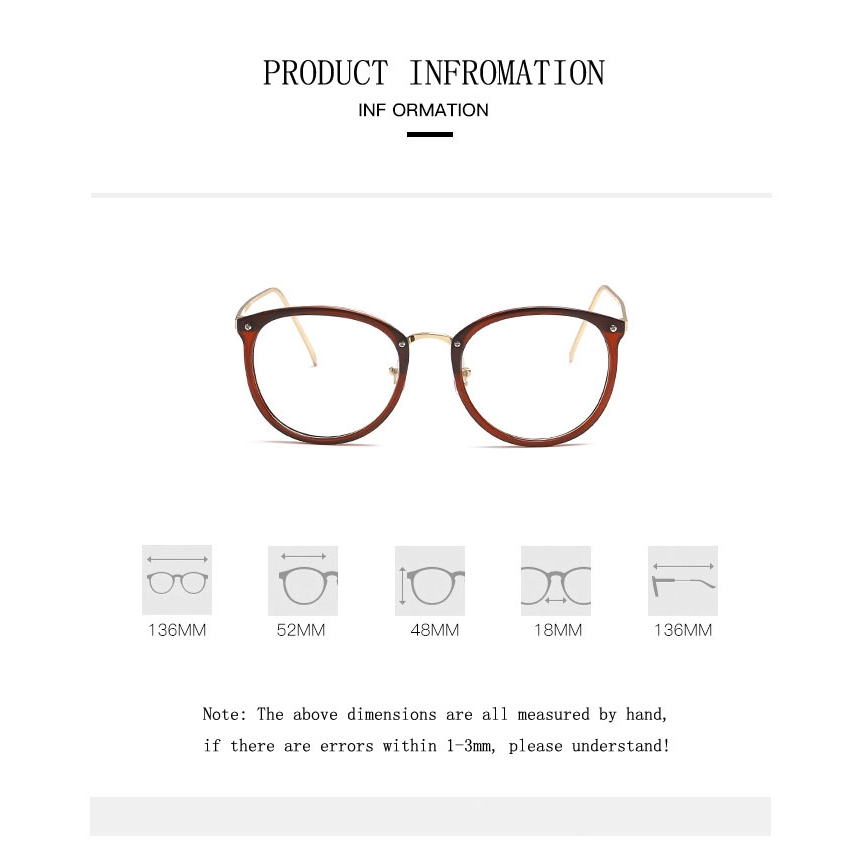 Anti Radiation/Blue Light eyeglasses Replaceable lens computer glasses/High Qulity/Half Metal glass